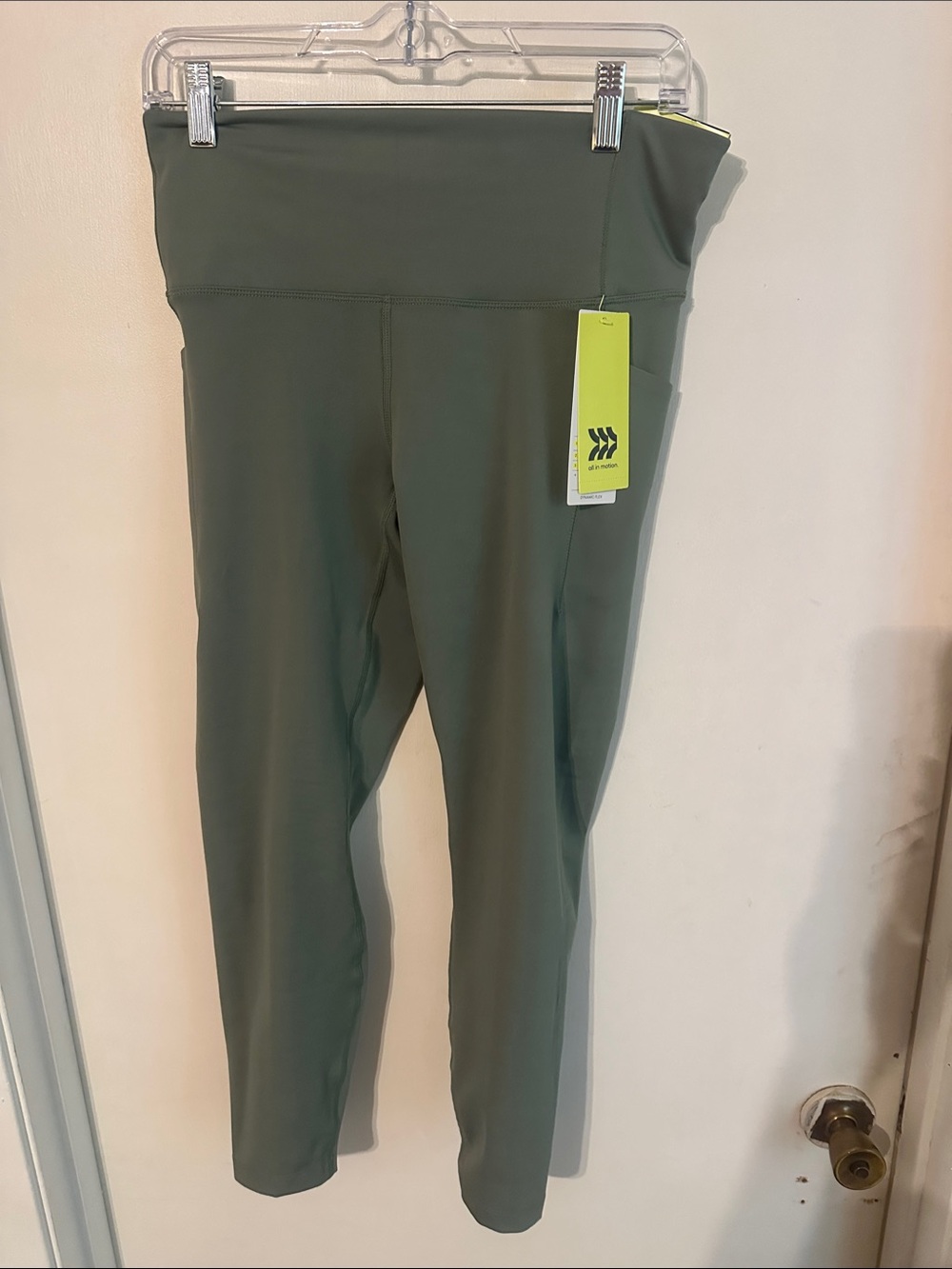 Old Navy Olive Green High-Rise Active Leggings